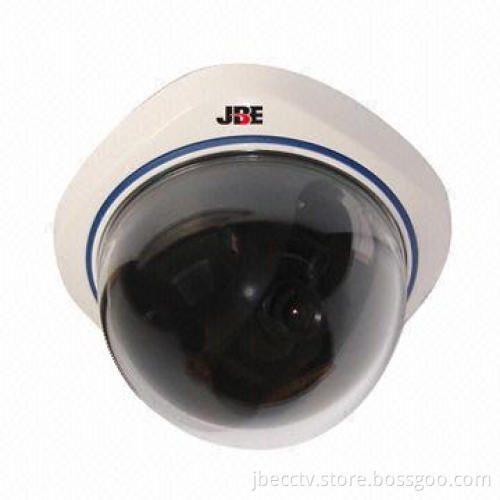 CCTV Dome Camera with Automatic Tracking White Balance and 1/3-inch Sony CCD Image Sensor
